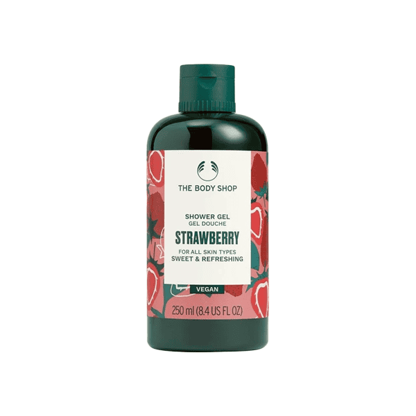 5028197235734 The Body Shop SHOWER GEL STRAWBERRY 250ML