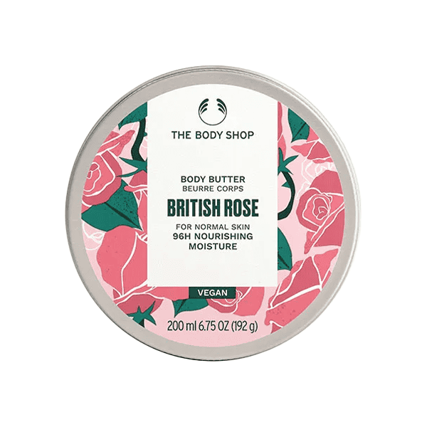 5028197973636 The Body Shop Body Butter British Rose 200ml