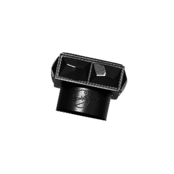 Roja Black Crystal Cap - cap only - Black Crystal Cap