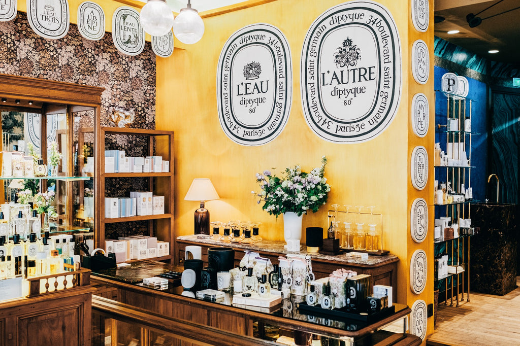 Diptyque perfume shop in Paris